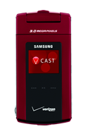 Samsung FlipShot SCH-U900 in Red